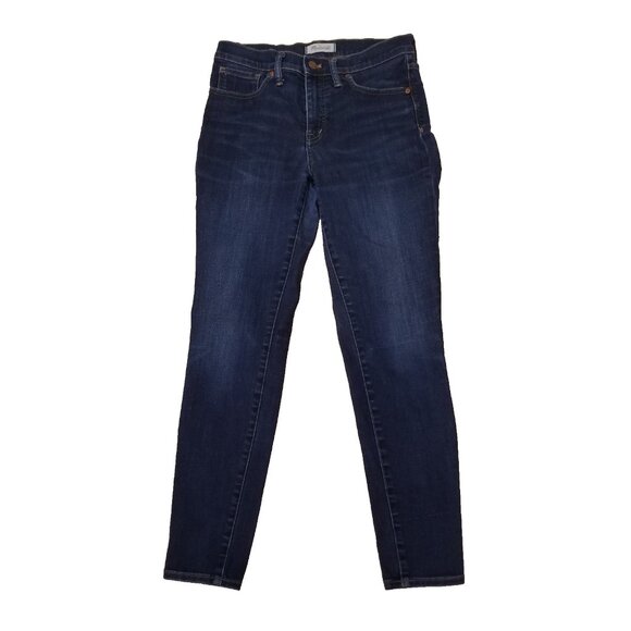 Madewell Jeans Size 29 Stretch Denim Dark Wash - Picture 1 of 8